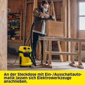 Aspirator multifunctional Karcher WD 3 P V-19420, 1000 W, 19 L, cu functie de suflare - Img 5