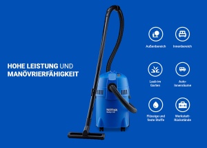 Aspirator Nilfisk Buddy II 18L, 1200 W, pentru uz casnic si profesional - Img 3