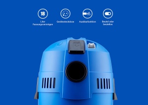 Aspirator Nilfisk Buddy II 18L, 1200 W, pentru uz casnic si profesional - Img 2