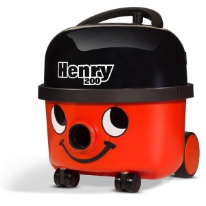 Aspirator Numatic Henry HVR200-11, 620W, 9L, cablu 10m, rosu