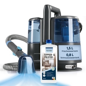 Aspirator pentru covoare si tapiterie CLEANmaxx Pro Power 600W Albastru