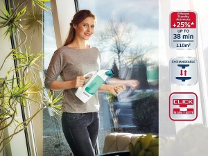 Aspirator pentru feronerie Leifheit DryClean cu Stiel de 43cm, 360 utilizare - Img 3