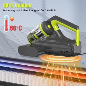 Aspirator pentru saltele cu UV-C, 16 kPa, sistem cu doua cicloni - Img 3