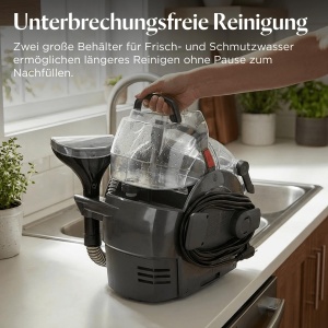 Aspirator portabil BISSELL SpotClean Auto Pro Select 750 W, pentru curatarea tapiteriei - Img 6