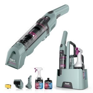 Aspirator portabil Shark StainForce HX100EUCP, kabellos, pentru pete si mirosuri - Img 1