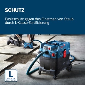 Aspirator profesional Bosch GAS 400 A, 1200 W, curatare automata AFC - Img 4