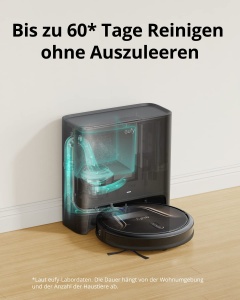 Aspirator Robot eufy G40 Hybrid, 2500Pa Saugkraft, Wischfunktion, Negru - Img 4
