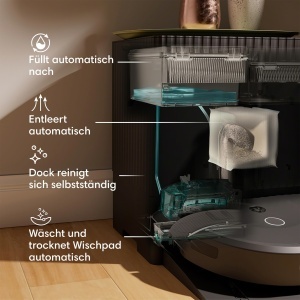Aspirator robot iRobot Roomba Combo 10 Max, 2-in-1, auto-curatare, navigare inteligenta - Img 7