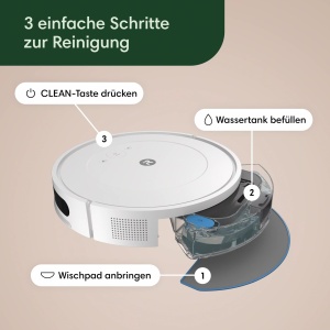 Aspirator robot iRobot Roomba Combo Essential 2 cu functie de spalare, autonomie 120 min - Img 6