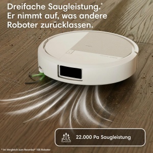 Aspirator robot iRobot Roomba Plus 515 Combo, 22Kpa, Alb - Img 2