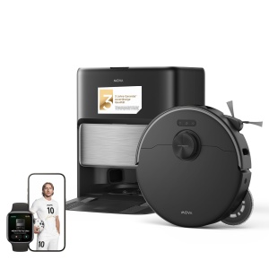 Aspirator robot Mova P70 Pro Ultra, 30000Pa putere, 260 rotatiimin, auto-curatare