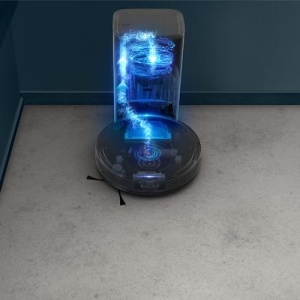 Aspirator robot Rowenta Xplorer Serie 65 RR8L85WH cu mop electronic navigatie laser 2300 Pa negru - Img 10