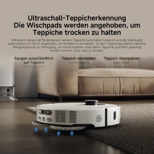 Aspirator robot Xiaomi Robot Vacuum 5, 20000Pa, functie de mop, autoconservare - Img 5
