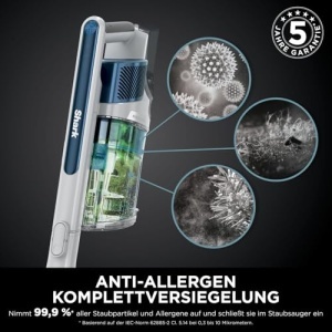 Aspirator Shark PowerPro IZ380EU, 50 min autonomie, fara fir, albastru - Img 10