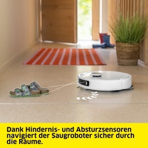 Aspirator si Saugwischroboter KARCHER RVM 4 Comfort Extra, 15000 Pa, 160 min autonomie - Img 5