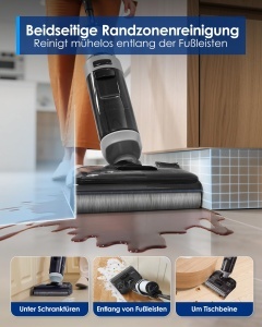 Aspirator Tineco FLOOR ONE i5 Stretch, 20 kPa, 2-in-1, Anti-Tangle - Img 4