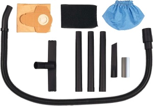Aspirator umed/uscat Einhell TC-VC 1815 S (1.250 W, recipient din otel inoxidabil de 15 litri, sistem de furtun de 36 mm, suport pentru accesorii, duza de aspiratie cu insertie combinata) - Img 2