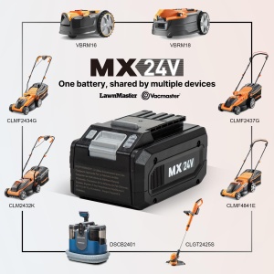 Aspirator Vacmaster pentru curatare umeda si uscata 15KPa fara fir 24V cu rezervor dual - Img 7
