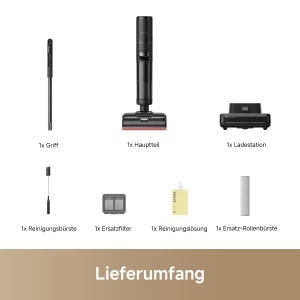 Aspirator vertical cu abur Dreame H15 Pro FoamWash, negru - Img 13