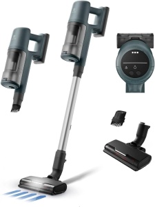 Aspirator vertical Electrolux EP61CB21OG fara fir 50 min autonomie Ocean Green