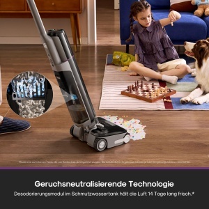 Aspirator vertical Eureka FloorShine 880, 24.000 Pa, functie de spalare, autonomie 60 min - Img 4