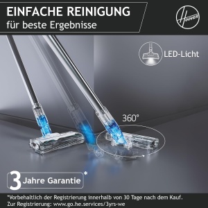Aspirator vertical Hoover HF401P LED Anti-Twist pentru par de animale - Img 2