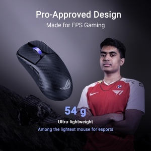 ASUS ROG Harpe Ace Extreme Mouse Wireless Gaming 42000 DPI Negru - Img 3