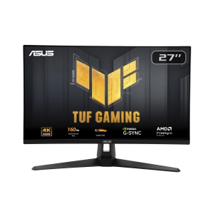 ASUS TUF Gaming VG27UQ1A - Monitor 27 Zoll 4K UHD - 160 Hz, 1ms GtG, FreeSync, G-Sync, Adaptive Sync, ELMB, HDR10 - Panou Fast-IPS, 16:9, 3840x2160, DisplayPort, HDMI, Difuzor - Img 1