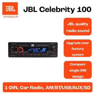 Autoradio JBL Celebrity 100 Bluetooth 1 DIN 4x50W USB SD AUX Display Detasabil - Img 5