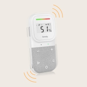 Babyphone audio Lionelo Babyline 2.3 cu noapte luminoasa, raza 400m, 10 ore autonomie - Img 9