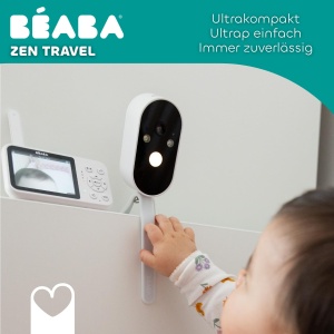 Babyphone Video Beaba Zen Travel, 2,8 inch, acumulator 36h, fara WLAN, noapte - Img 2