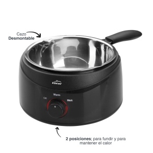 Baie de aburi pentru topit ciocolata Lacor 69317, 1 litru, 70W, Negru - Img 4