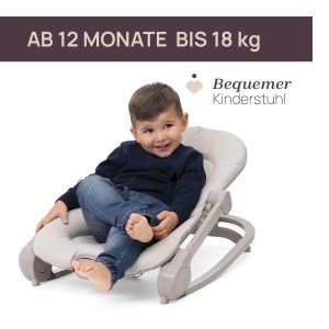 Balansoar Chicco Mia 2-in-1, cu insertie din bumbac organic, muzica si vibratii - Img 3