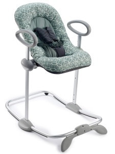 Balansoar pentru bebelusi Beaba Up Down III - 4 inaltimi, ergonomic, cu centura de siguranta - Img 3
