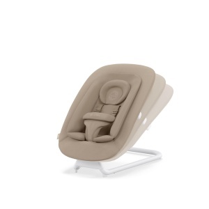 Balansoar pentru bebelusi CYBEX Gold, Almond Beige, cu sistem de siguranta si suport ergonomic - Img 2