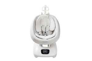Balansoar pentru bebelusi Graco Eluma Sway, cu tehnologie de detectare a plansului, design compact - Img 6