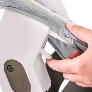 Balansoar pentru bebelusi hauck Alpha 2in1, cu suport pentru scaun, gri - Img 4
