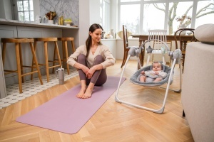 Balansoar pentru bebelusi MoMi Babywippe LISS, 9 kg, pliabil, 6 melodii - Img 2
