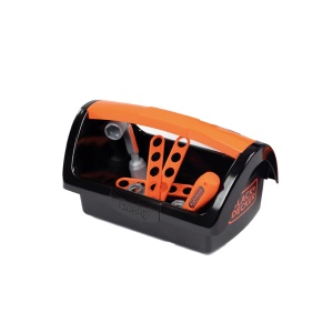 Banc de lucru pentru copii Smoby Black Decker 3-in-1 cu 18 accesorii - Img 4