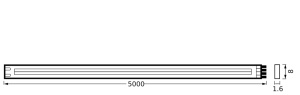 Banda LED cu 5m LEDVANCE FLEX COB, 22W, 1750lm, lumina calda - Img 15