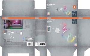 Banda LED Osram 5m RGB cu Telecomanda, Dimabila, IP20, Flexibila - Img 6