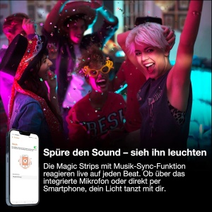 Banda LED Osram SMART WIFI COB, 5M, RGB, 35W, IP20 - Img 8
