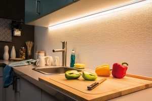 Banda LED Paulmann 705.85, 18W, Argintie, Extensibila pana la 4.2m - Img 6