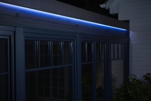 Banda LED RGBW LEDVANCE 3 metri pentru exterior, control vocal, IP65 - Img 2