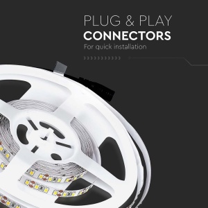 Banda LED V-TAC 5m, 8Wm, 4000K, Autoadeziva - Img 8