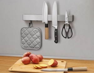 Bara magnetica Metaltex Metallika pentru cuptoare si unelte, inox, 39 cm - Img 8