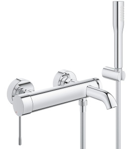 Baterie Cada-Dus GROHE Essence 33628001 Crom Set Complet cu Para de Dus