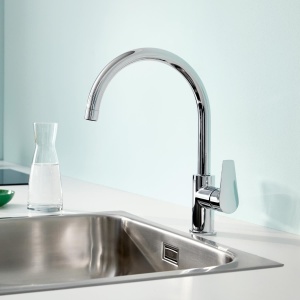 Baterie chiuveta bucatarie GROHE StartEdge 30529001 crom rotire 360deg montaj fara scule - Img 8