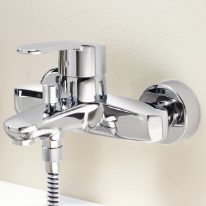 Baterie pentru cada GROHE Eurostyle Cosmopolitan, crom, cu S-ascunzatori - Img 3