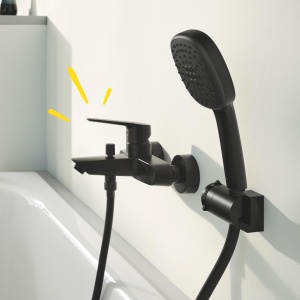 Baterie pentru cada GROHE Start 322782432, mattschwarz, cu temperatura limitata - Img 4